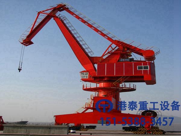 河北唐山門座式起重機廠家門座式起重機運行平穩